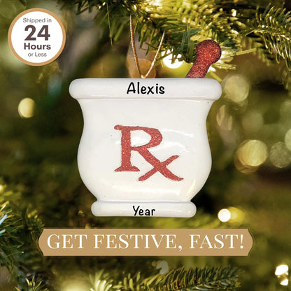 Pharmacist - RX Personalized Ornament