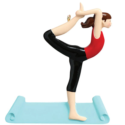 Yoga Christmas Ornament