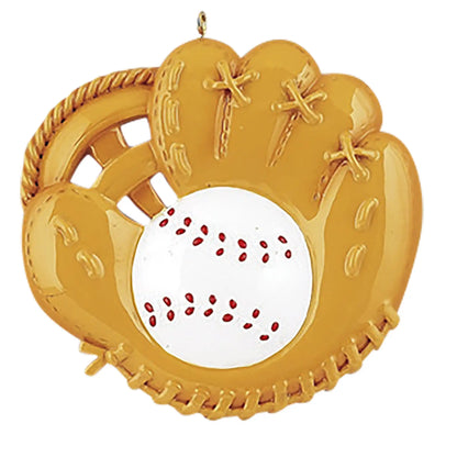 Baseball Catchers Mitt Christmas Ornament