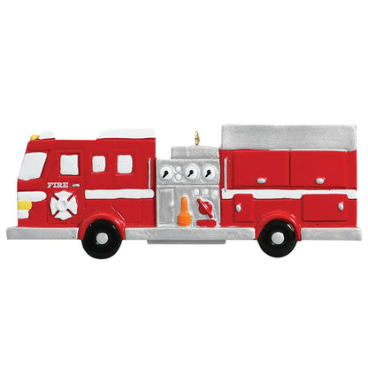 Fire Engine Christmas Ornament