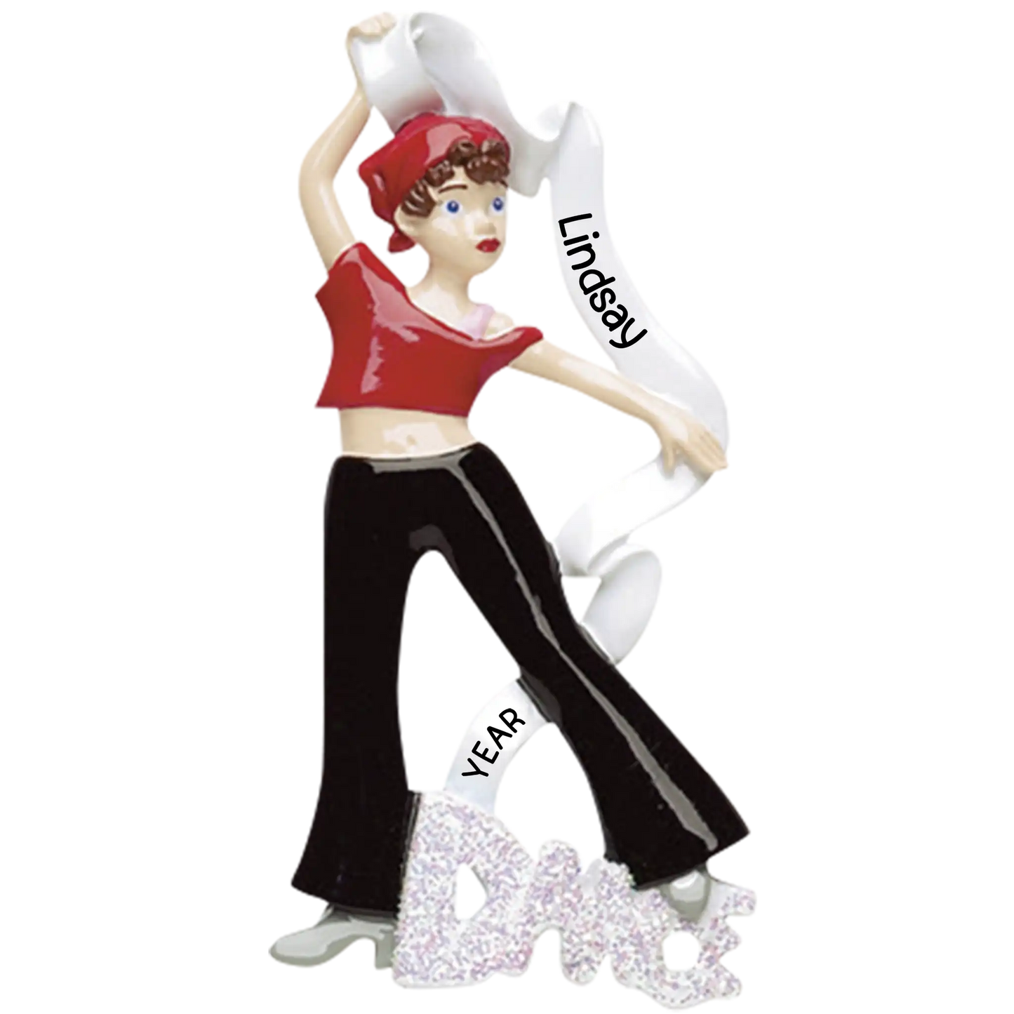 Dance Girl Christmas Ornament