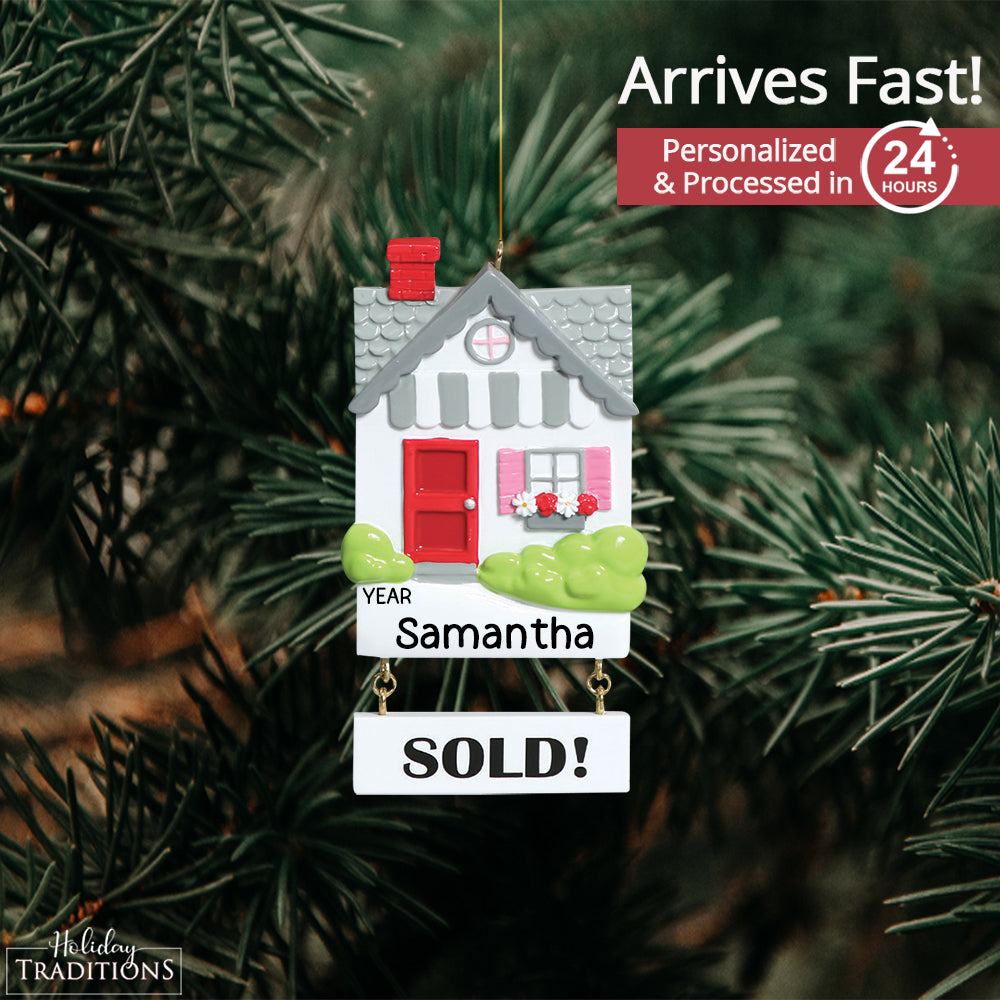 Real Estate Christmas Ornament