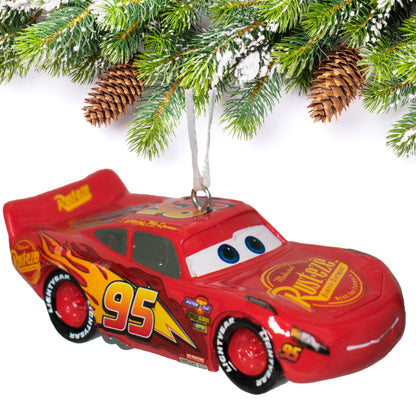 Lightning McQueen Christmas Ornament
