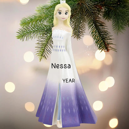 Elsa Frozen Disney Christmas Ornament