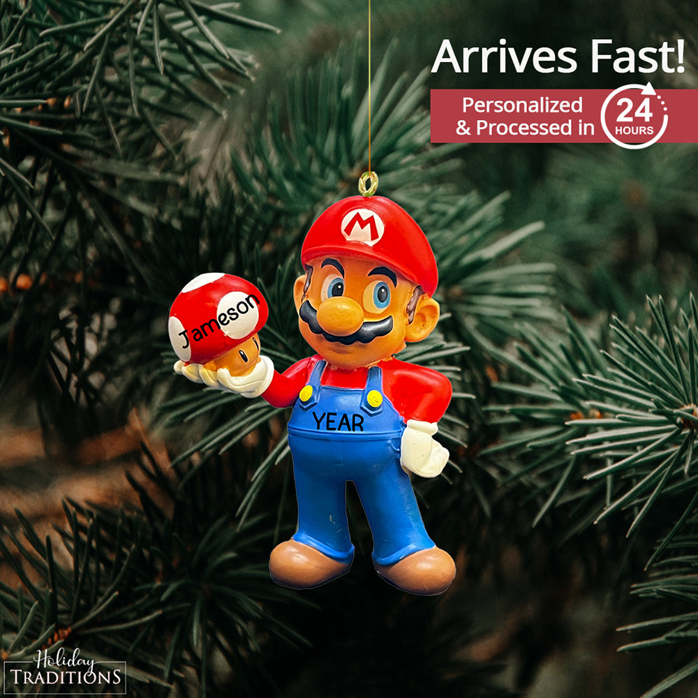 Nintendo Super Mario Christmas Ornament