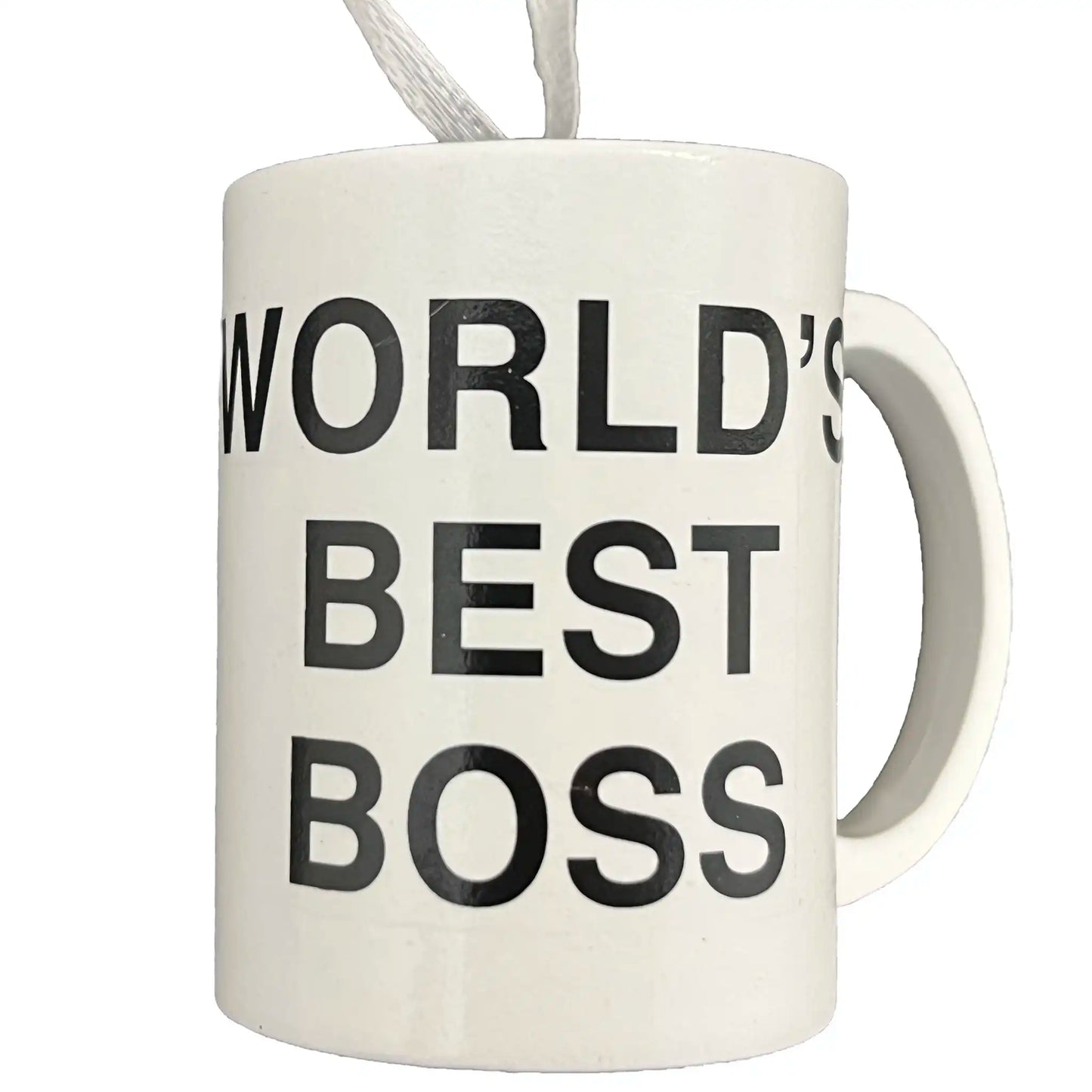 The Office Best Boss Coffee Mug Christmas Ornament