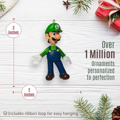 Nintendo Luigi Christmas Ornament