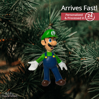 Nintendo Luigi Christmas Ornament