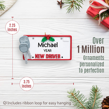 New Driver Christmas Ornament