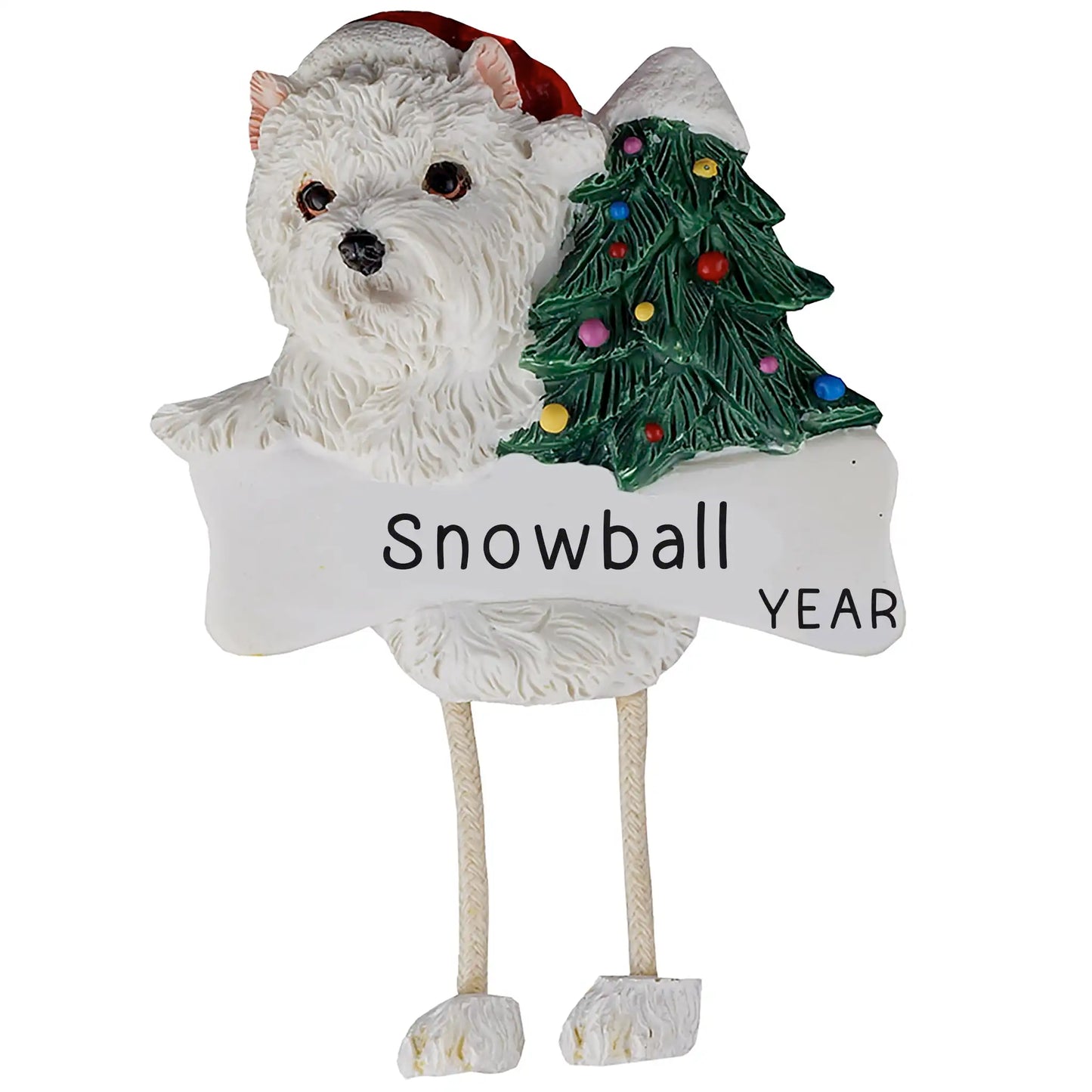 Westie Personalized Ornament