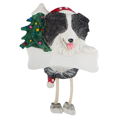 Border Collie Personalized Ornament