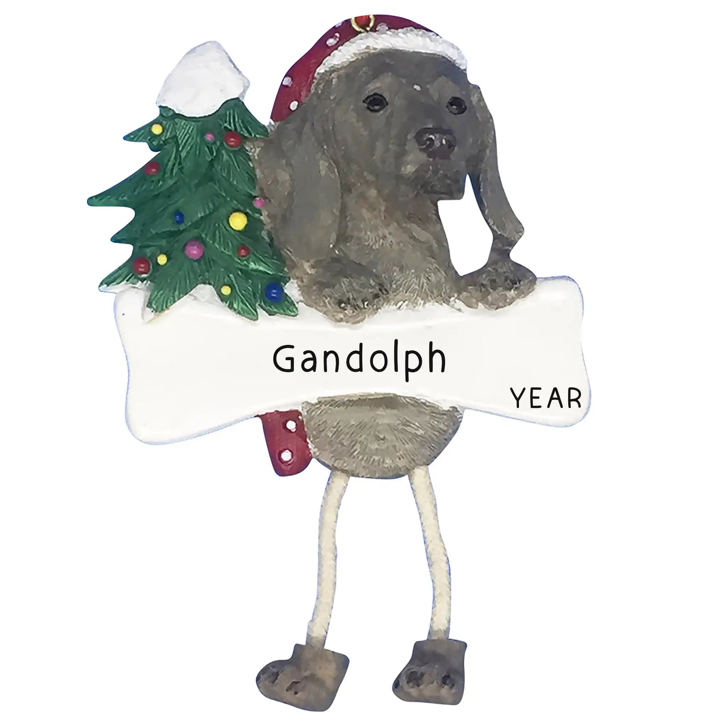 Weimaraner Personalized Ornament