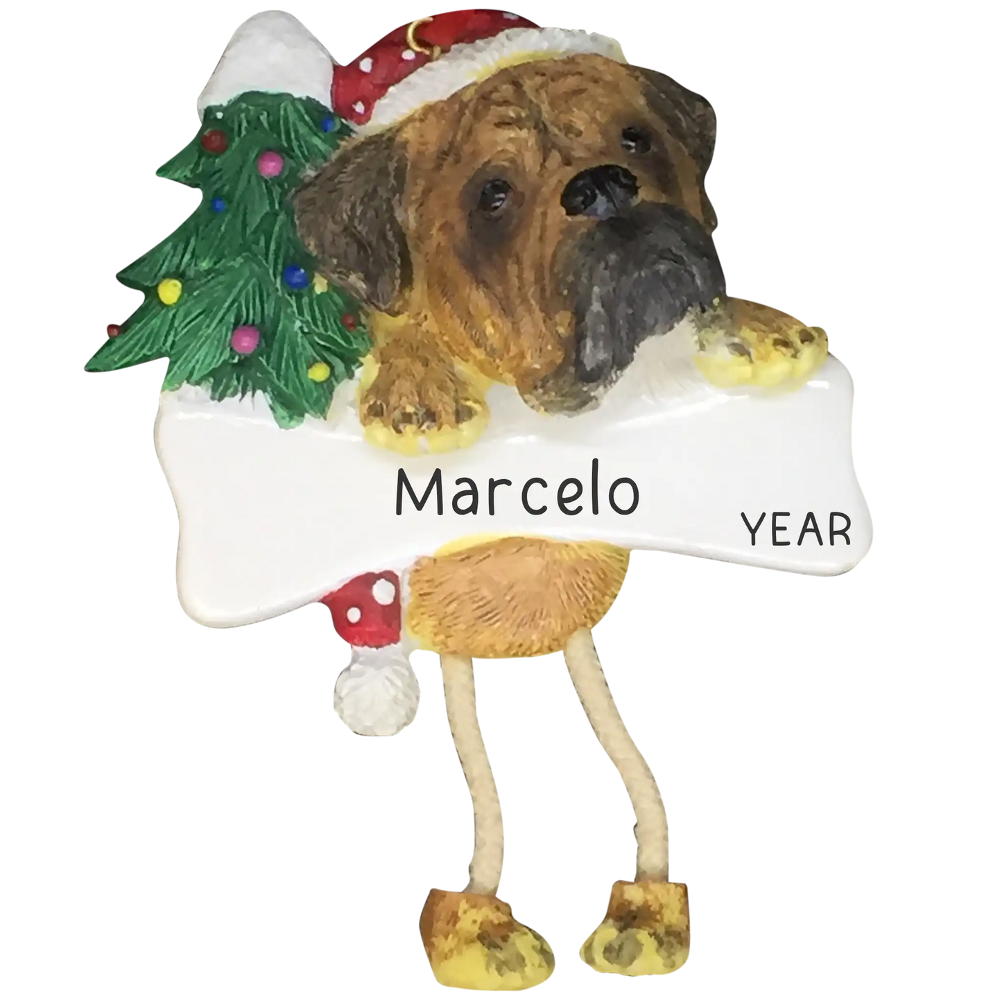 Bullmastiff Personalized Ornament