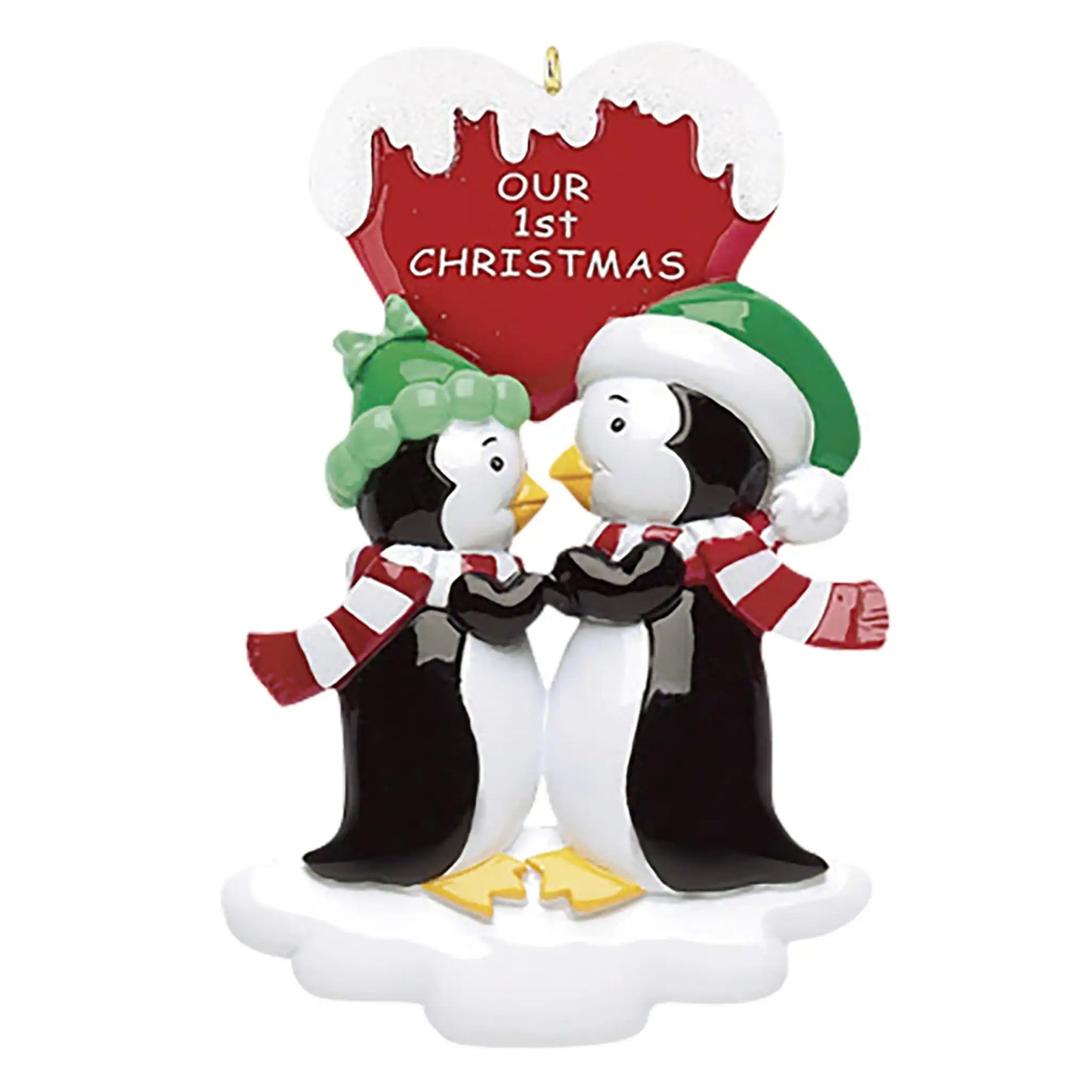 Our 1st Christmas Penguins Ornament