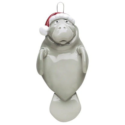 Manatee Christmas Ornament