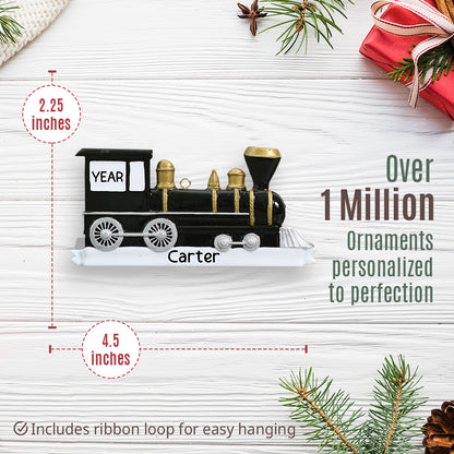 Locomotive / Train Christmas Ornament