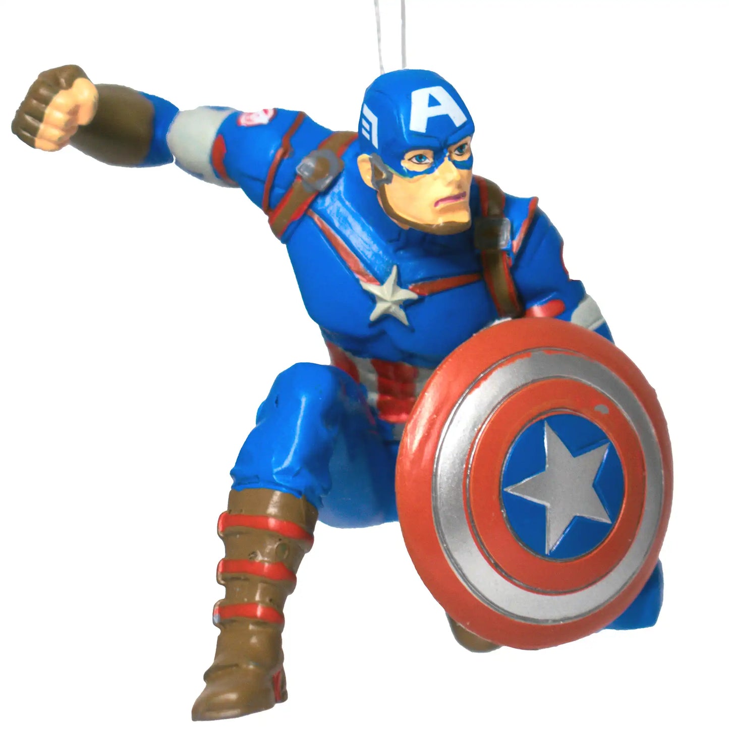 Captain America Christmas Ornament