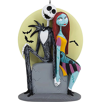 Jack and Sally Nightmare Before Christmas Ornament