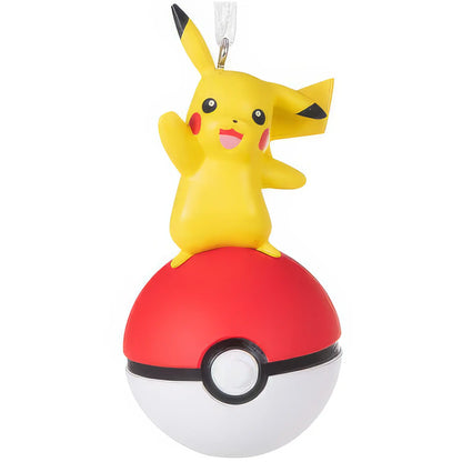 Pokemon Pikachu Ball Christmas Ornament