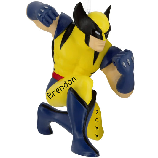 Wolverine Marvel Xmen Personalized Ornament