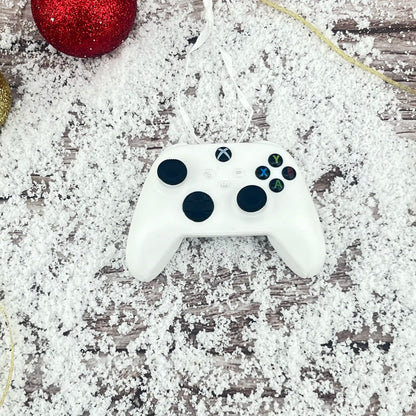 XBox Themed Video Game Controller 3D Christmas Ornament