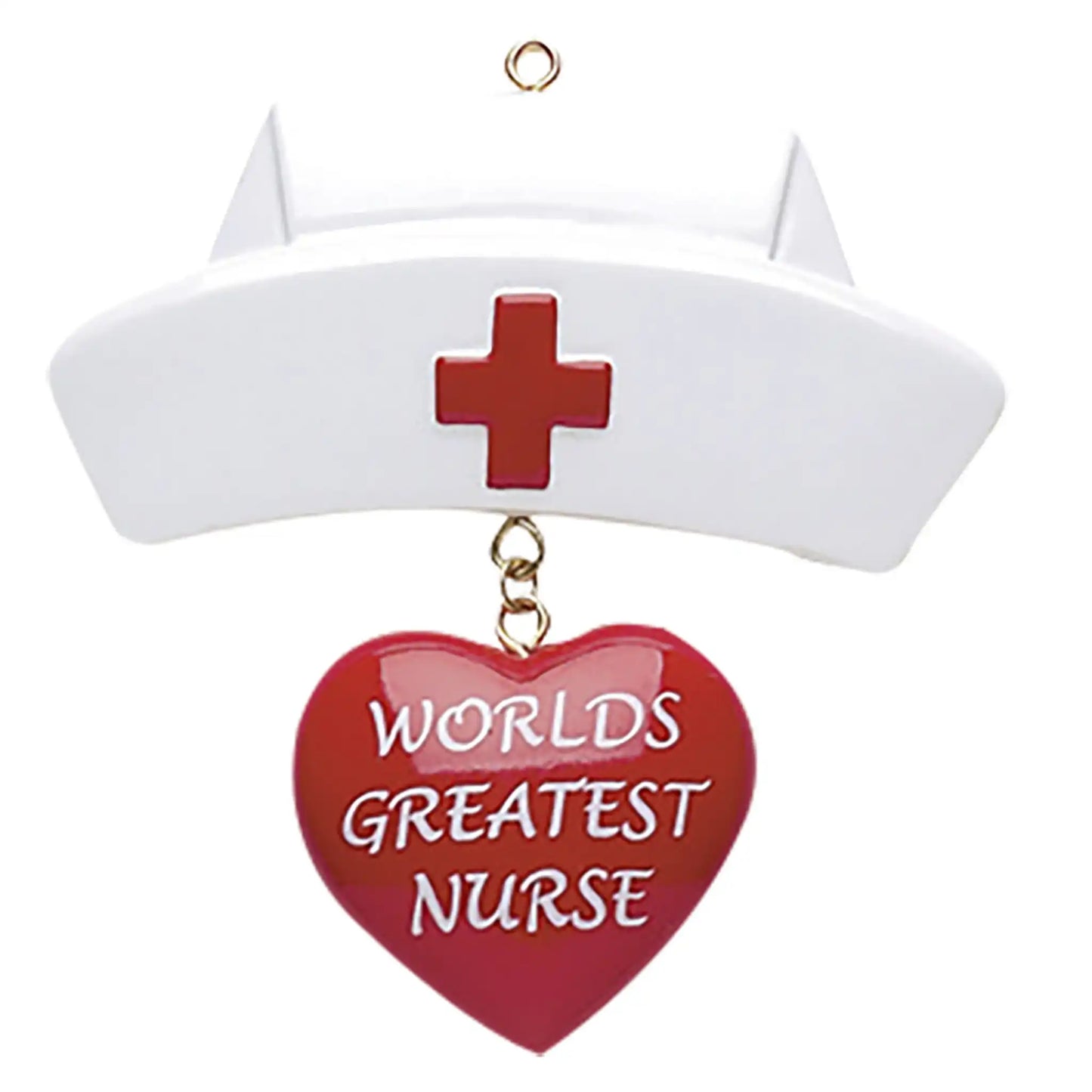 World's Greatest Nurse Christmas Ornament