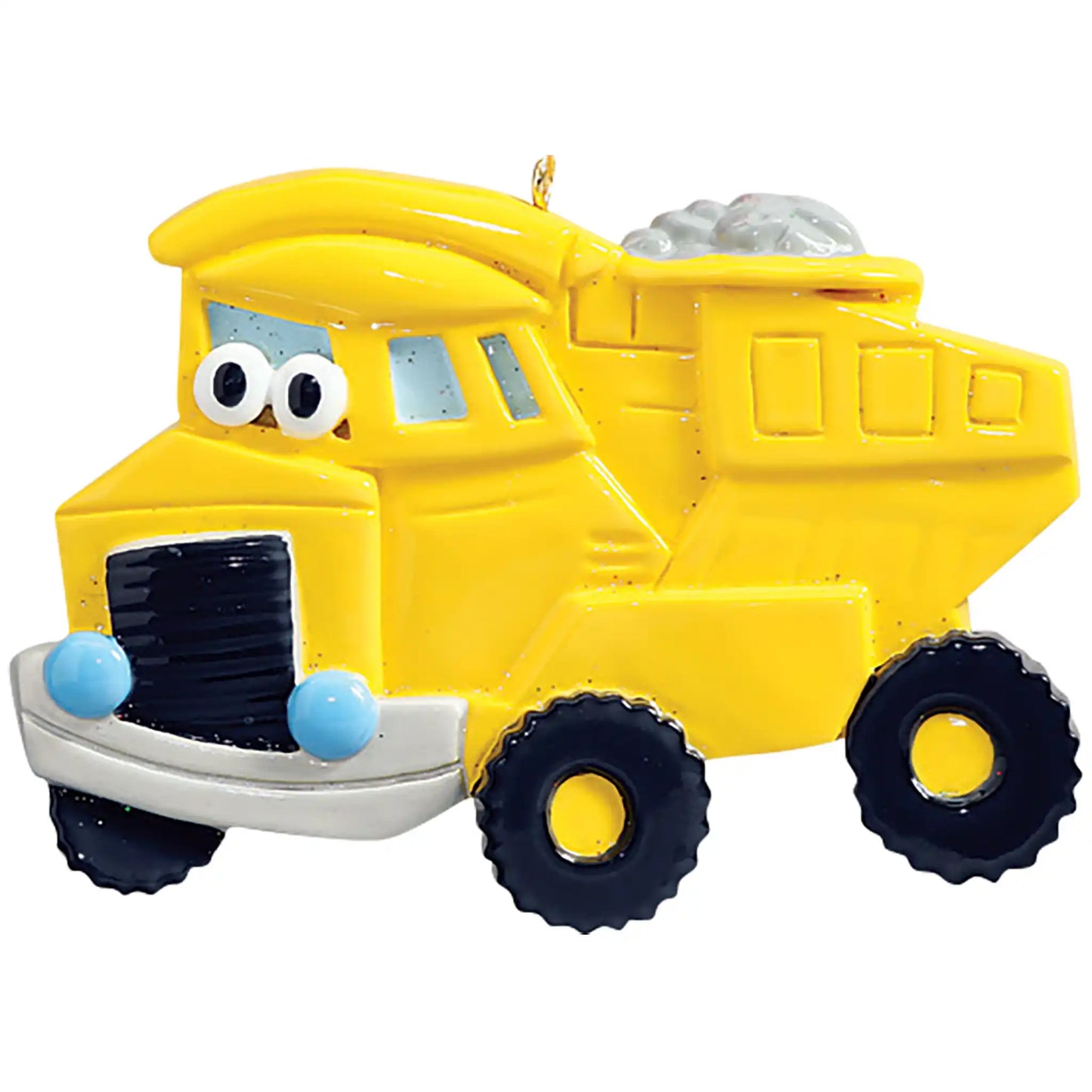 Dump Truck Toy Christmas Ornament