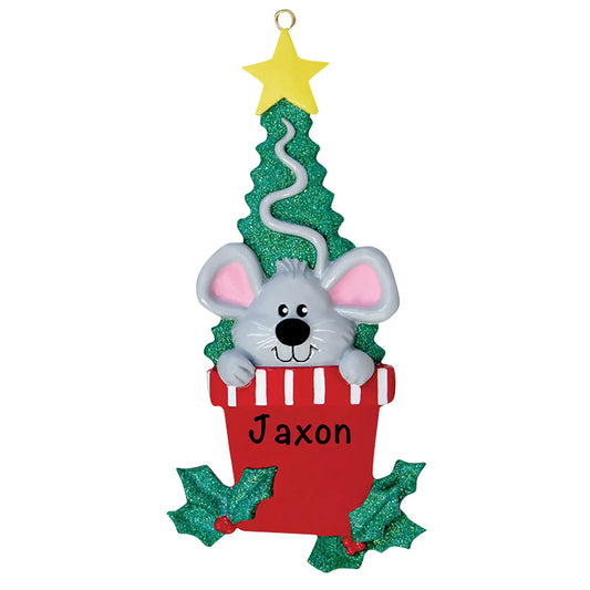 Mouse Christmas Ornament