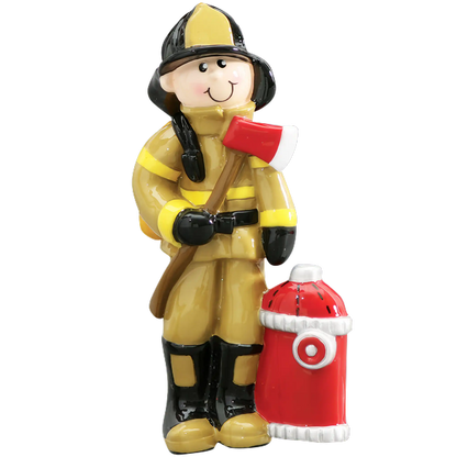 Fireman Christmas Ornament