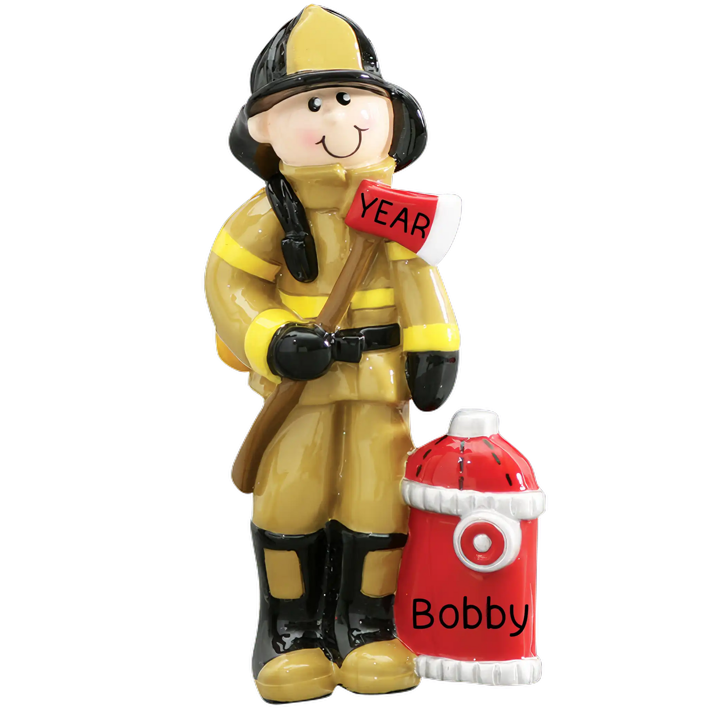 Fireman Christmas Ornament