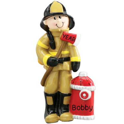 Fireman Christmas Ornament