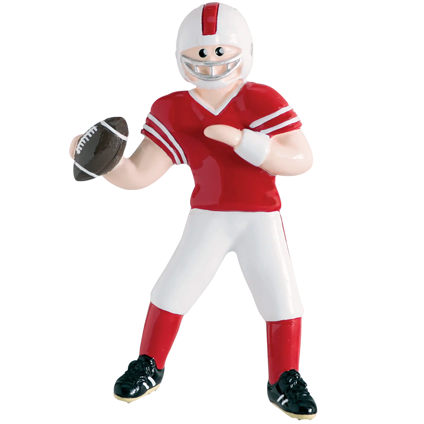 Football Boy Christmas Ornament