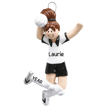 Volleyball Girl Christmas Ornament