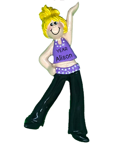 Dance Girl Christmas Ornament - Blonde