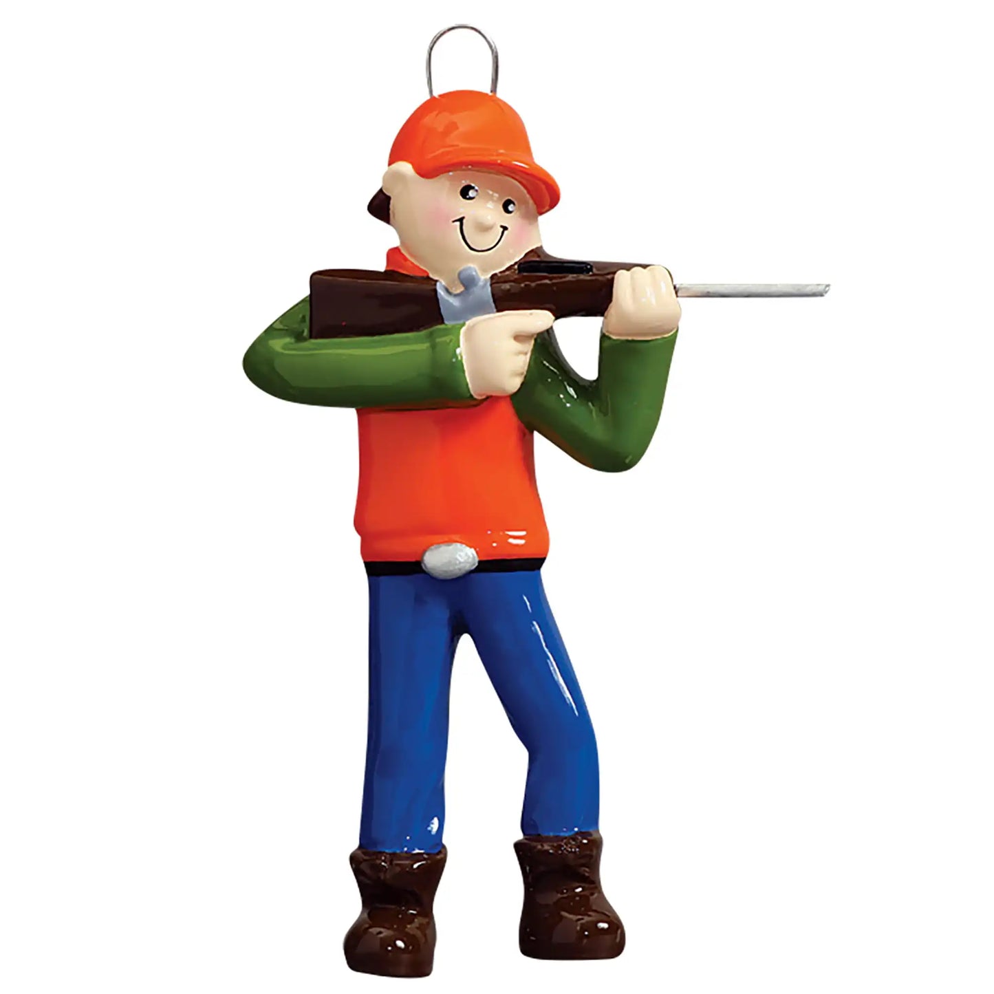 Hunting Guy Christmas Ornament