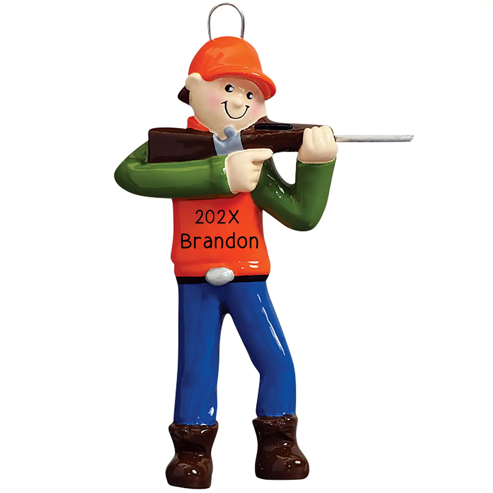 Hunting Guy Christmas Ornament