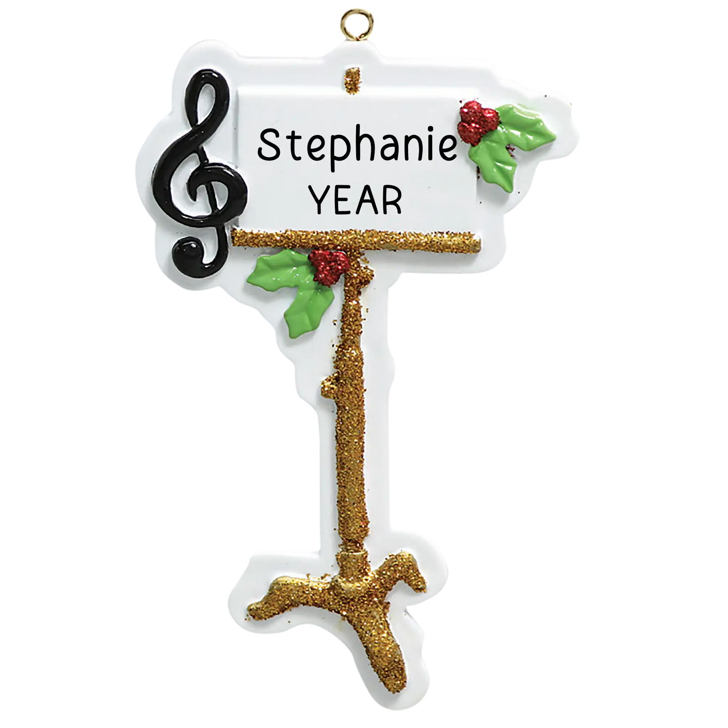 Music Stand Christmas Ornament