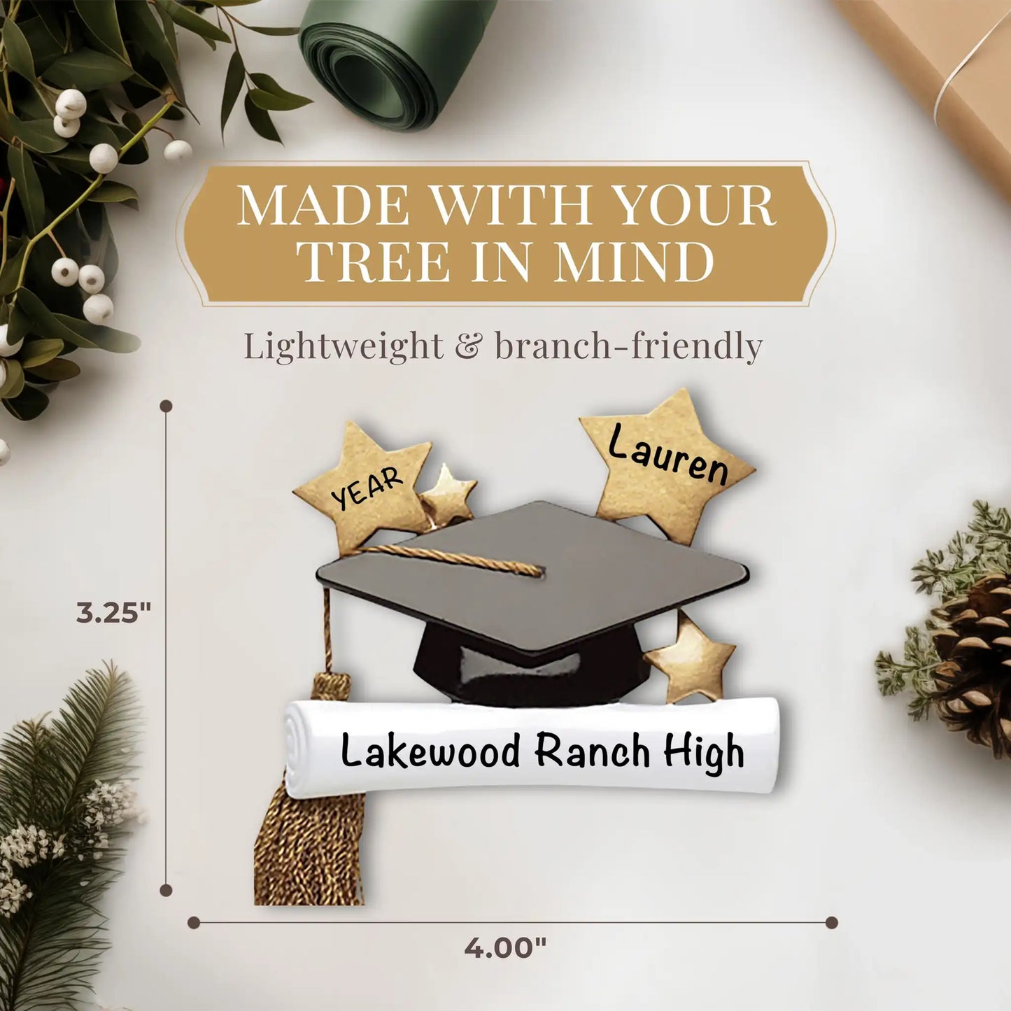 Graduation Personalized Ornament