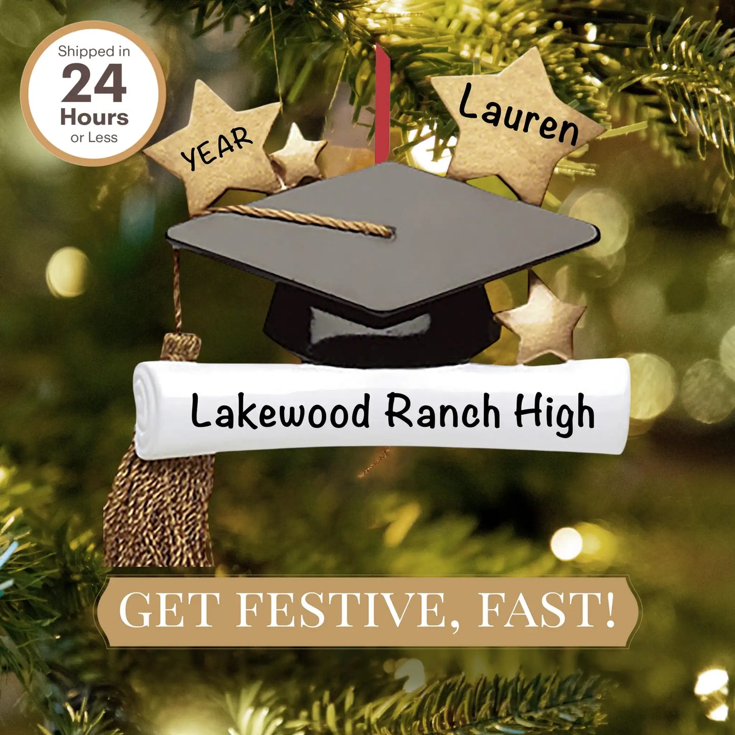 Graduation Personalized Ornament