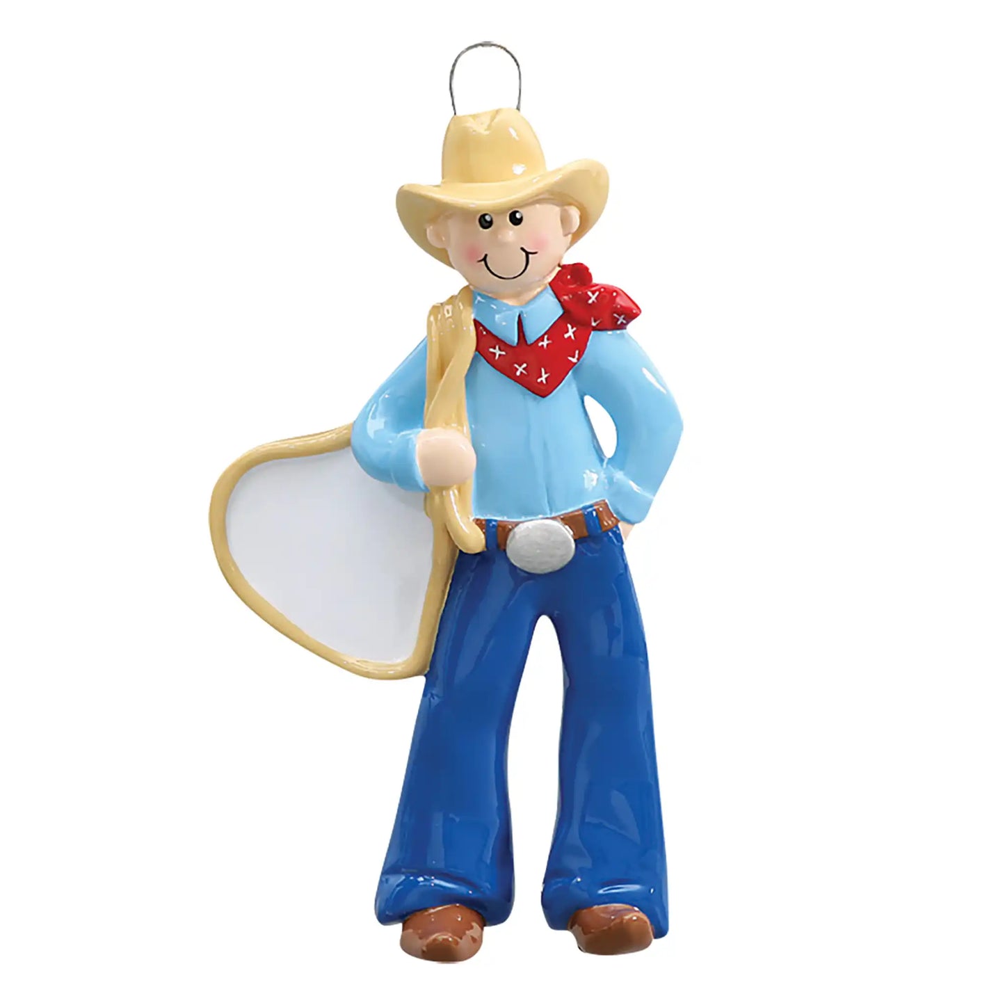 Cowboy Rodeo Christmas Ornament