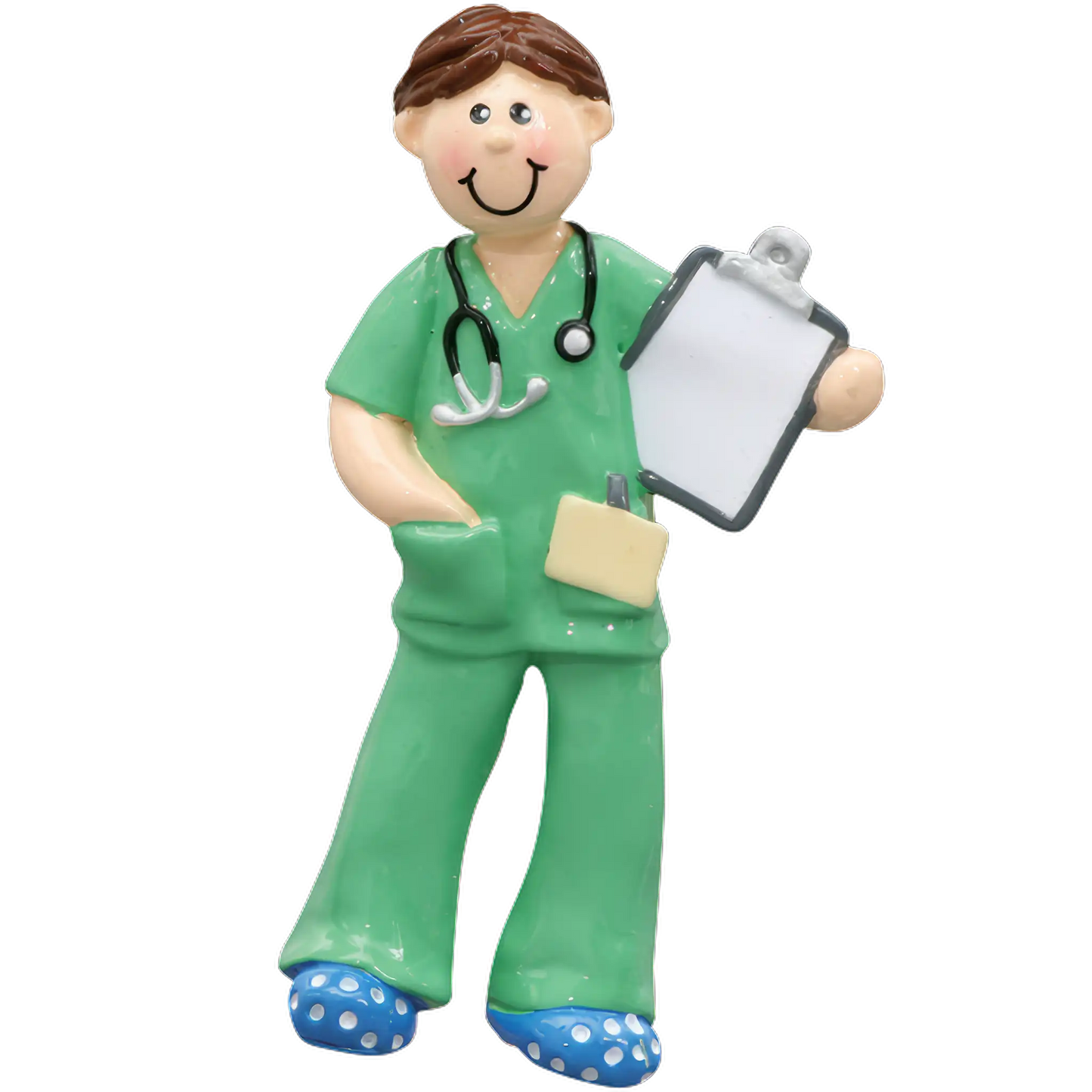 Physical Therapist Personalized Ornament - Guy