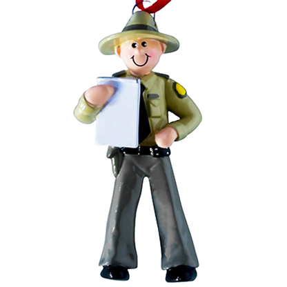 State Trooper Christmas Ornament