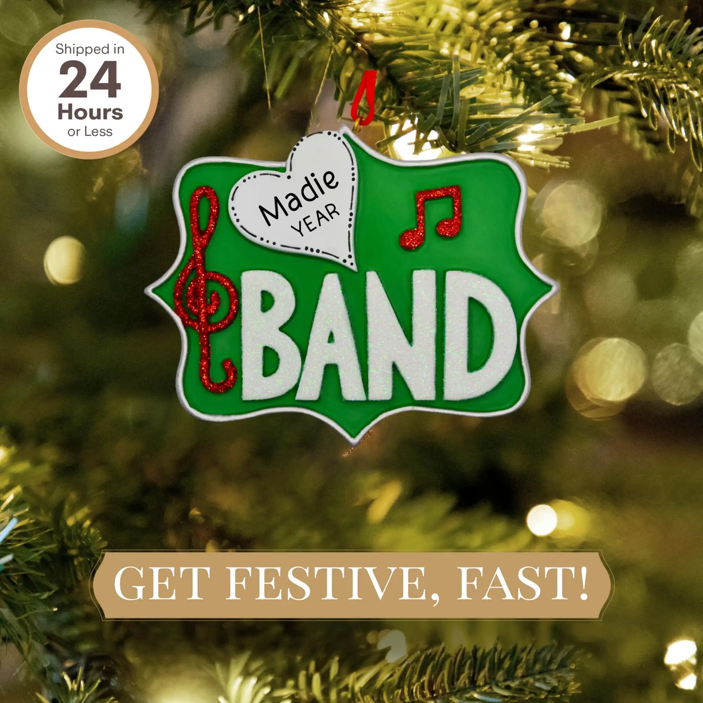 Band Christmas Ornament