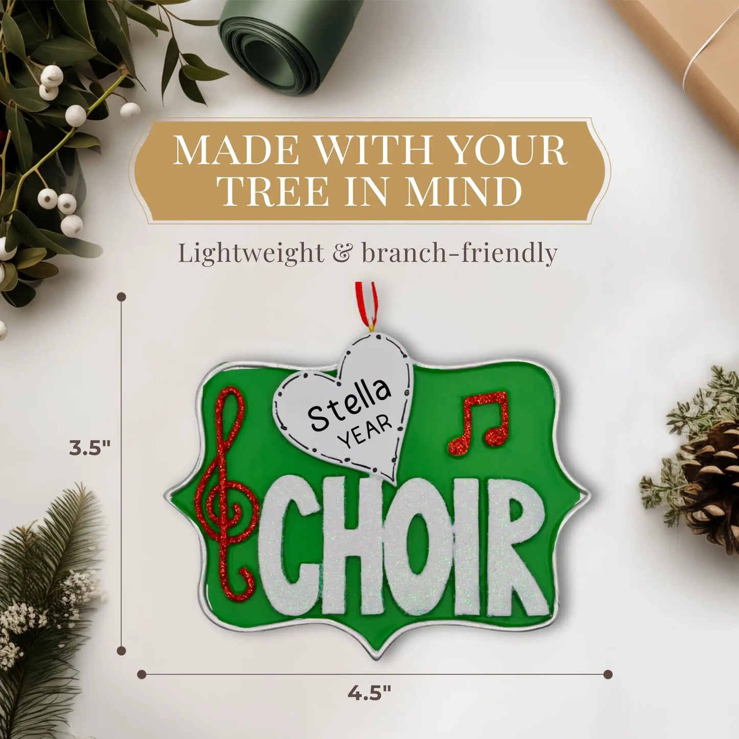 Choir Christmas Ornament
