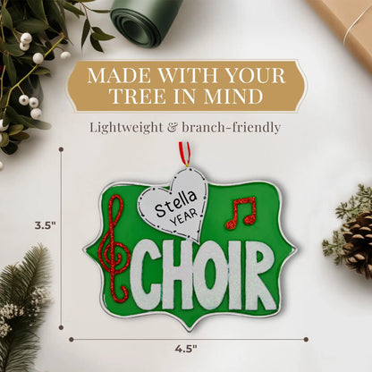 Choir Christmas Ornament
