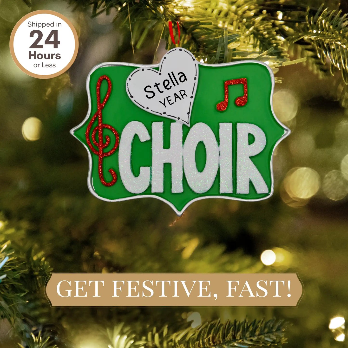 Choir Christmas Ornament