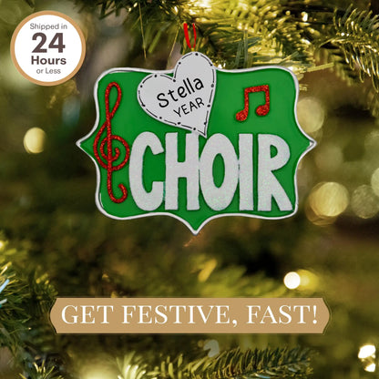 Choir Christmas Ornament