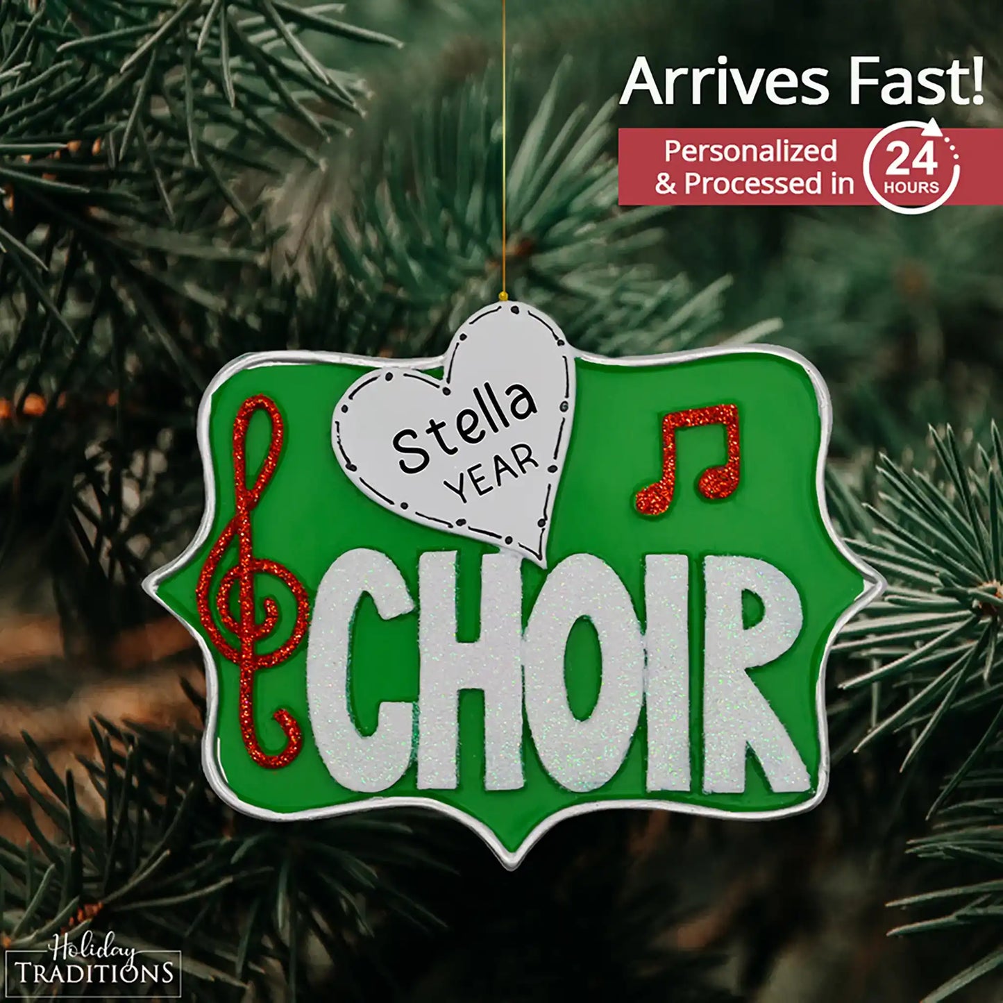 Choir Christmas Ornament