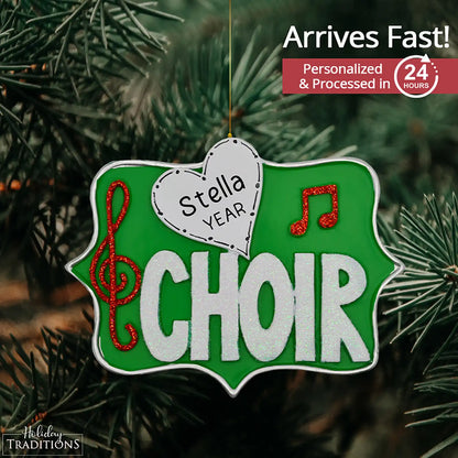 Choir Christmas Ornament