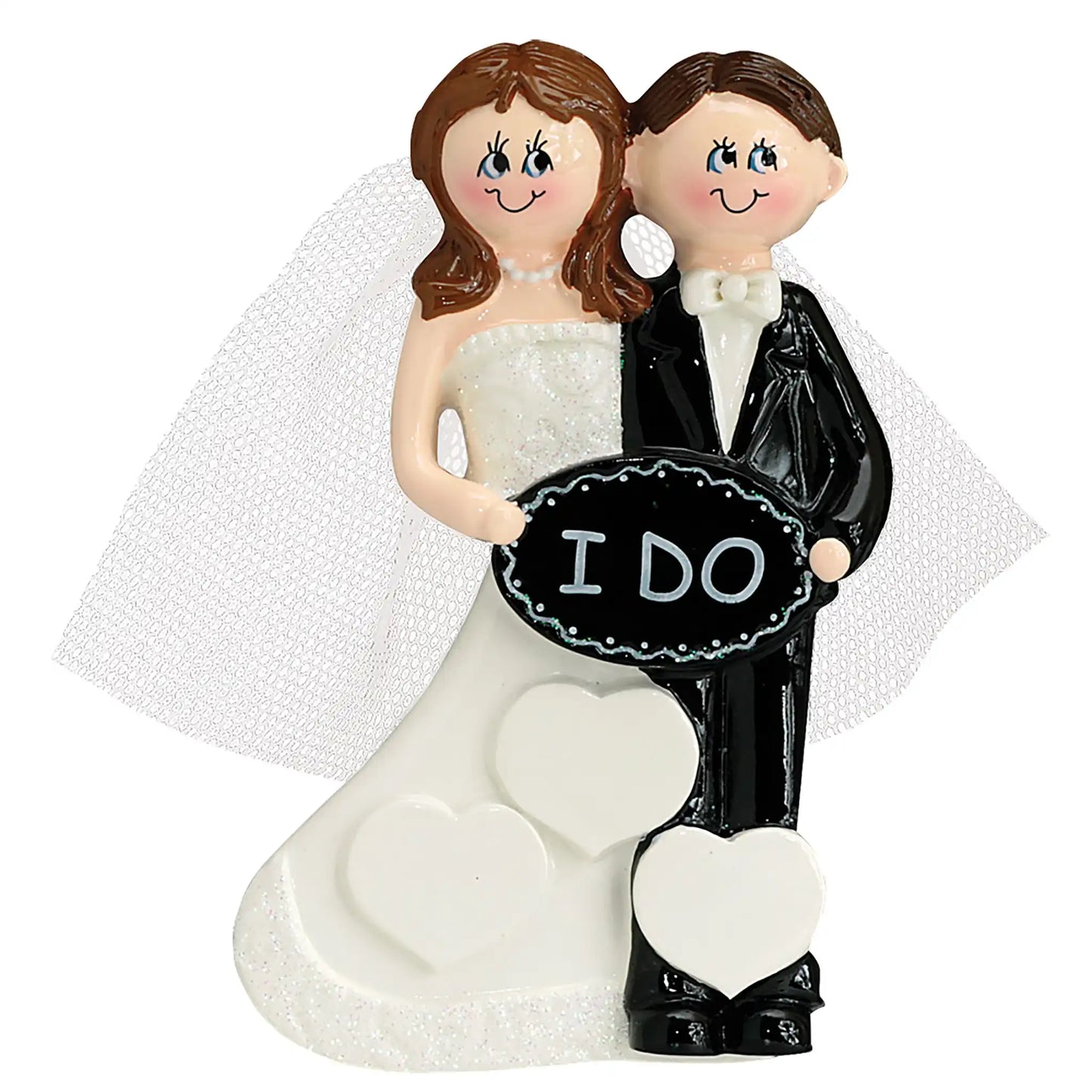 I Do Married Christmas Ornament